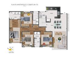 #2175 - Cobertura para Venda em Belo Horizonte - MG - 3