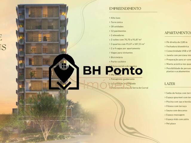 #1901 - Apartamento para Venda em Belo Horizonte - MG - 3